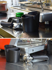 Coffee Knock Box Espresso Ground Dump Bin Waste Container Detachable Rubber Bar