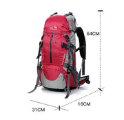 50L Tramping Pack Back Pack Bag Grey