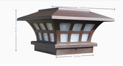 Solar Lights Outdoor Fence Post Cap Lamp