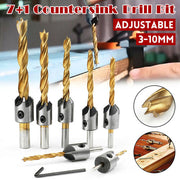 Countersink Drill Bit Set
