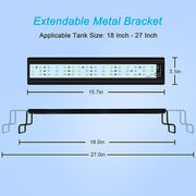 Aquarium Lights Fish Tank Light LED Size M