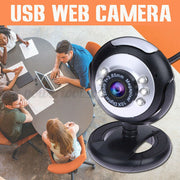 USB Webcam Clip-On Computer Camera