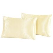 Satin Pillowcase Beige 2PC