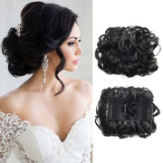 Hair Bun Extension Natural Black