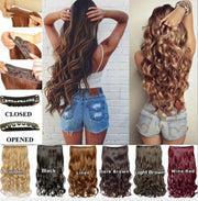 Hair Extensions Natural Black