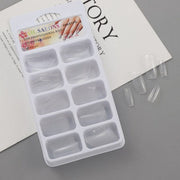 100pcs Clear Nail Tips Full Cover