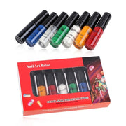 7pcs Nail Art Stamping Polish Paintg Oil Printing Kit
