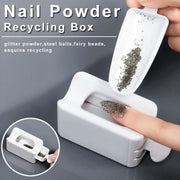 Portable Dipping Powder Recycling Tray Nail Art Tools