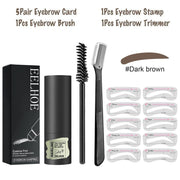 Eyebrow Stamp Eye Brow Shapeing Stencil Kit