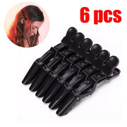 Crocodile Hair Clips Hairdressing Salon Styling Sectioning Clamp 6pcs