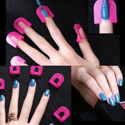 Nail Art Manicure Nail Polish Edge Anti-Flooding Clip