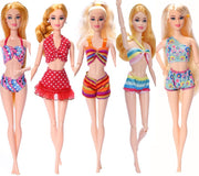 5 Barbie Doll Dress Bikini Clothes