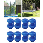 8pcs Trampoline Enclosure Pole Cap Leg Caps 25mm