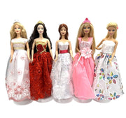 5 Barbie Doll Dress Clothes