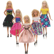 5 Barbie Doll Dress Clothes