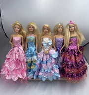 5 Barbie Doll Dress Clothes