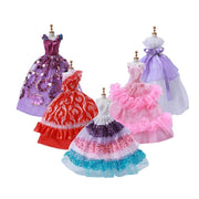 5 Barbie Doll Dress Clothes