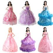 6 Barbie Doll Dress Clothes