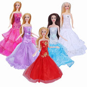 5 Barbie Doll Dress Clothes