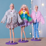 3 Barbie Doll Dress Clothes Set