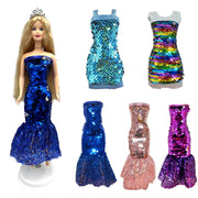 5 Barbie Doll Dress Clothes