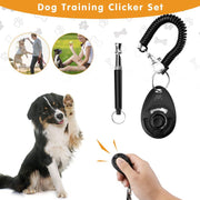 Dog Whistle Clicker Training Set