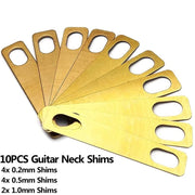 Guitar Neck Plate Connection Gasket Brass Shims