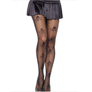 Skull Pantyhose Stockings Tights Size 6