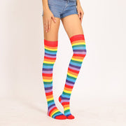 Rainbow Stripe Stockings