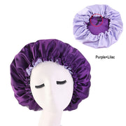 Hair Wrap Bonnet Turban Satin Sleeping Cap Hat