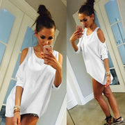 Off Shoulder Top Mini Summer Dress Size 20