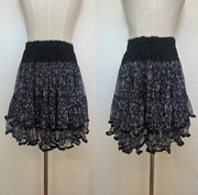 Floral Mini Skirt