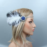 Flapper Headband 1920s Great Gatsby Headpiece