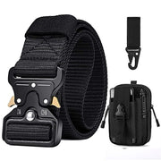 Tactical Belt Military Waist Bag Utility Pouch Combo