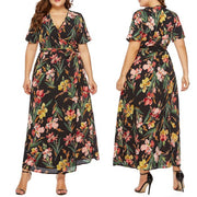 Floral Maxi Dress Womens Clothing Size 26