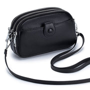 Genuine Leather Bag Wallet Phone Purse Case Shoulder Bags