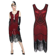 Flapper Dress Gatsby Ball Evening Dress Womens Clothing Size 10