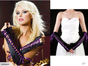 Lingerie Fingerless Gloves