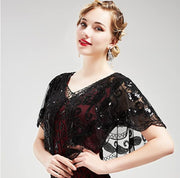 1920s Shawl Wraps Womens Clothing