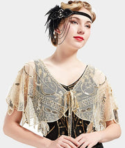 Vintage Flapper Shawl Wraps