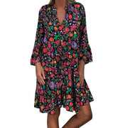 Shirt Dress Floral Dresses Boho Womens Clothing Size 22