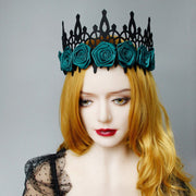 Filigree Queen Crown Gothic Tiara Hairband