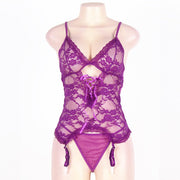 Babydoll Chemise Mini Dress & Thong