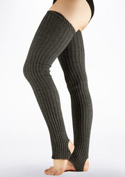 Knit Stockings Thigh High Leg Warmers