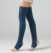 Knit Stockings Thigh High Leg Warmers