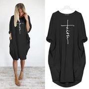 Cotton Shirt Dress Boho Summer Dresses Womens Clothing Size 16