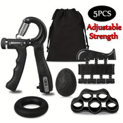 5 in 1 Hand Grip Strengthener Set