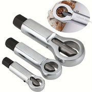 3 Pcs Nut Splitter Set Heavy Duty Remove Stuck Rusty Nuts