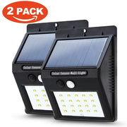 Solar Wall Lights LED Motion Security Sensor Wall Lamp