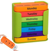 Weekly Pill Box Medication Organiser